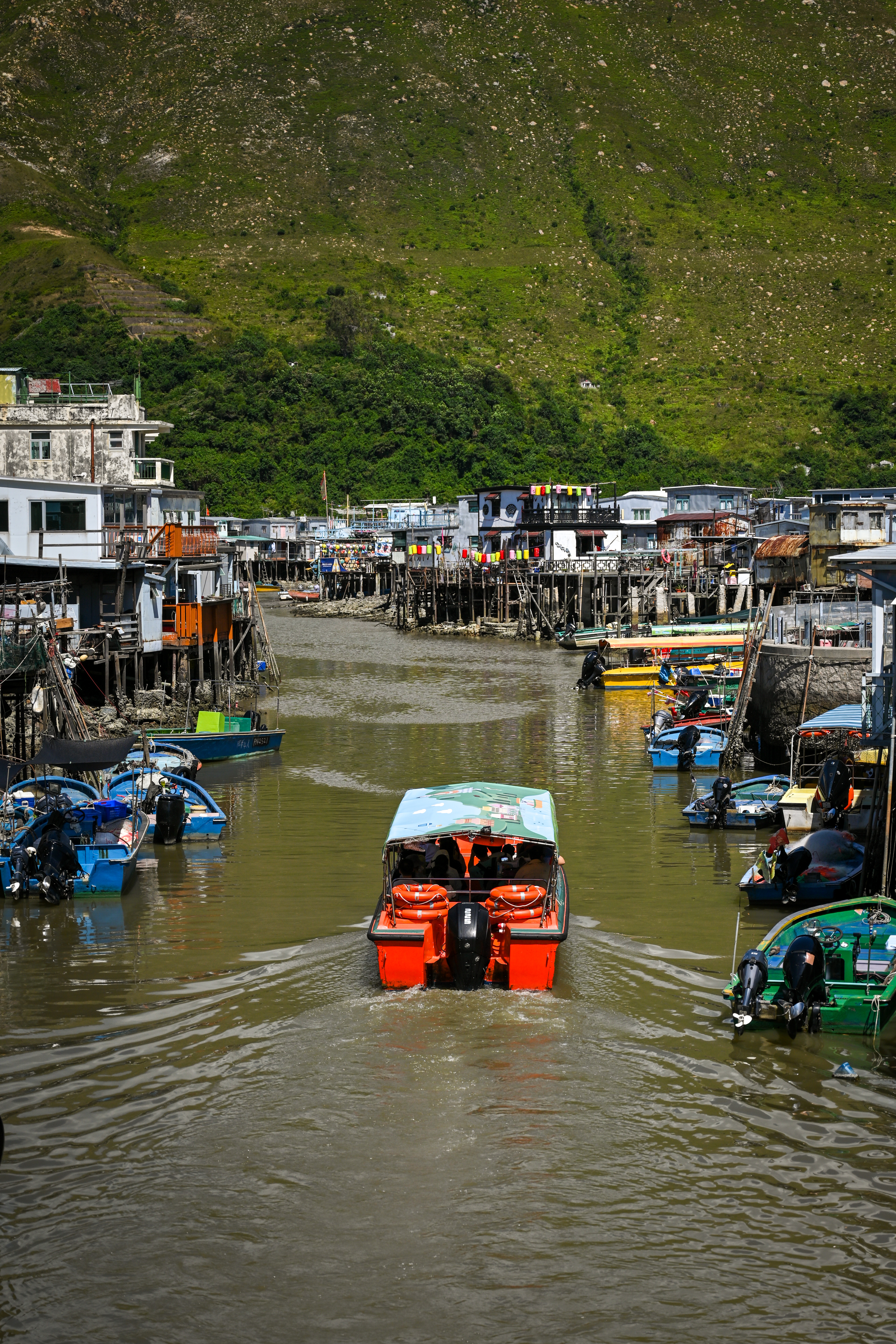 Fishing village detail